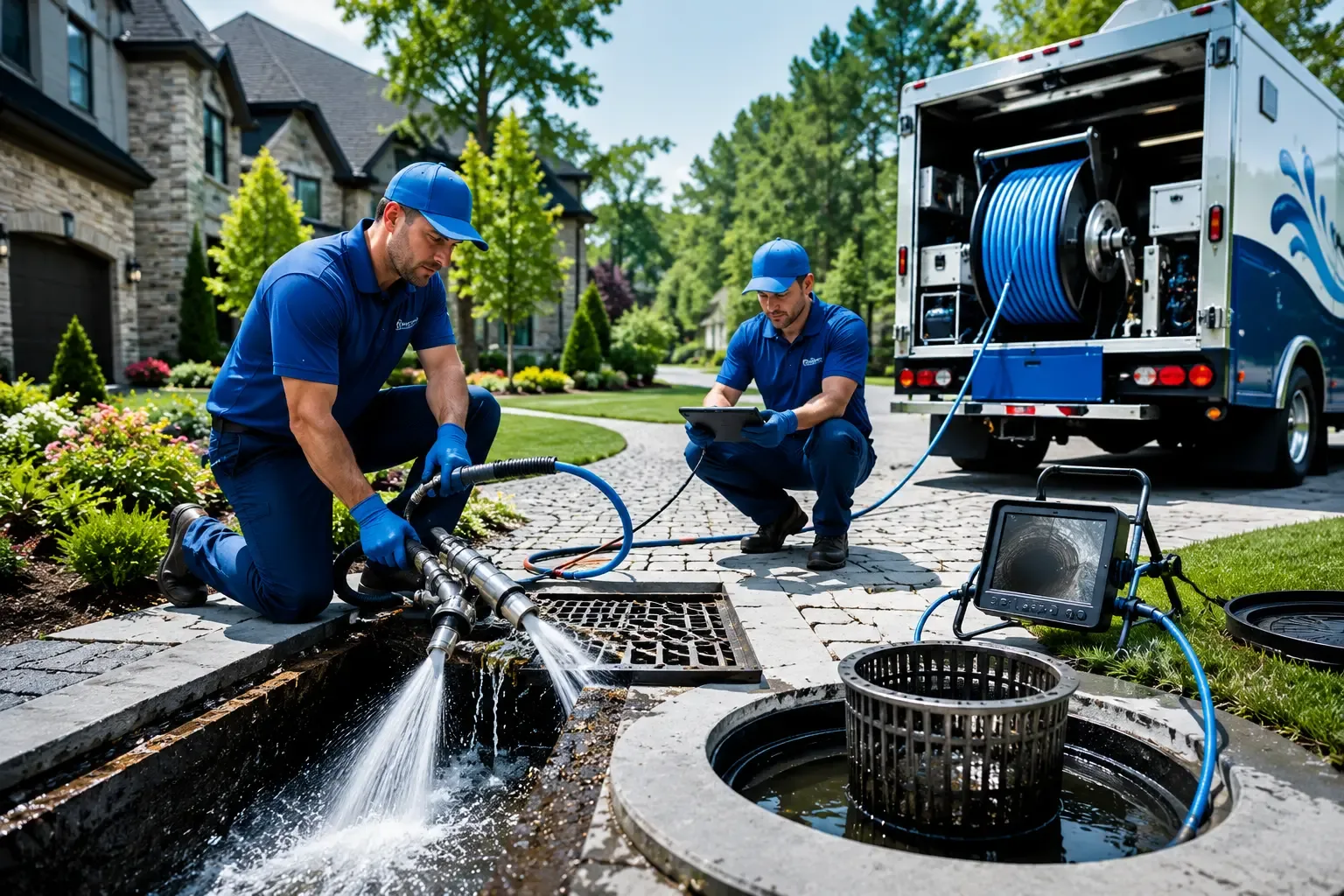 Local outdoor drain cleaning professionals in Pepperell, MA